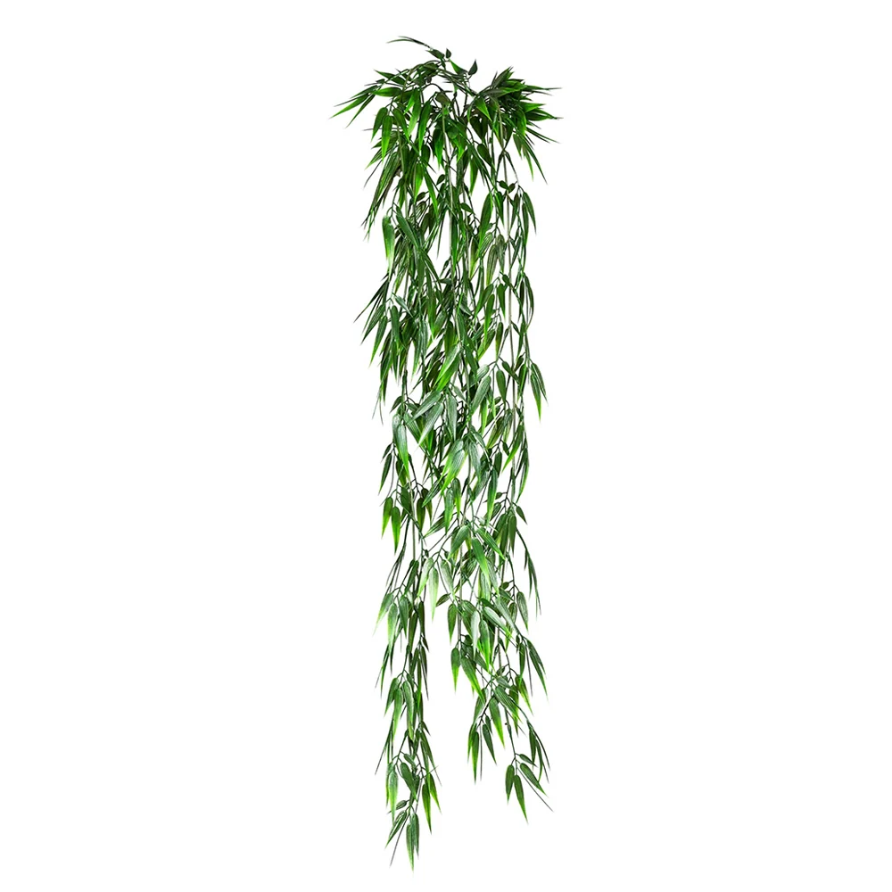 BAMBOO zöld mű bambusz csüngő 90 cm