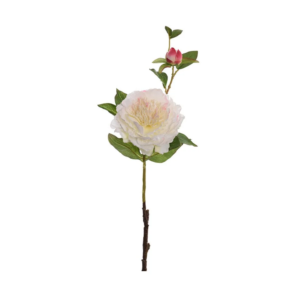 PEONY krém mű bazsarózsa 60 cm