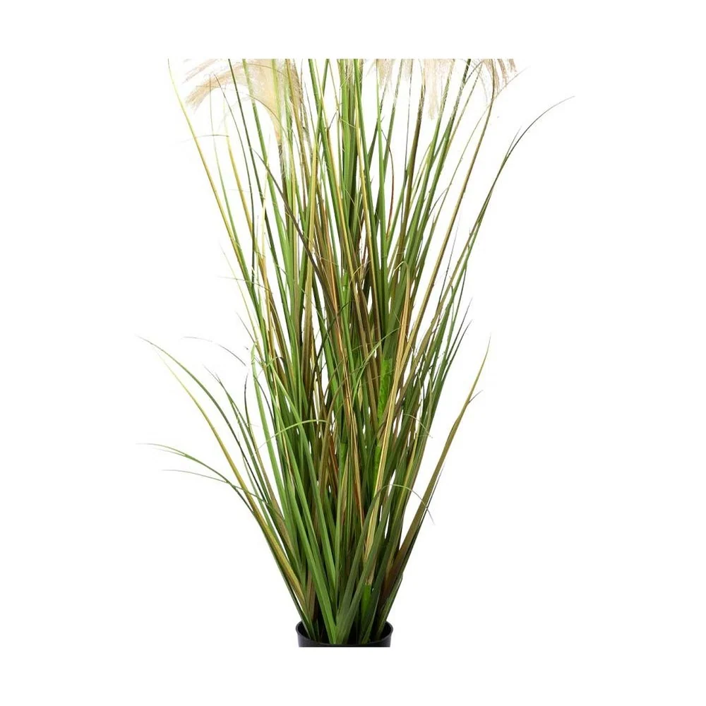 Pampafű bokor cserepes műnövény 130 cm tarka "Cortaderia"