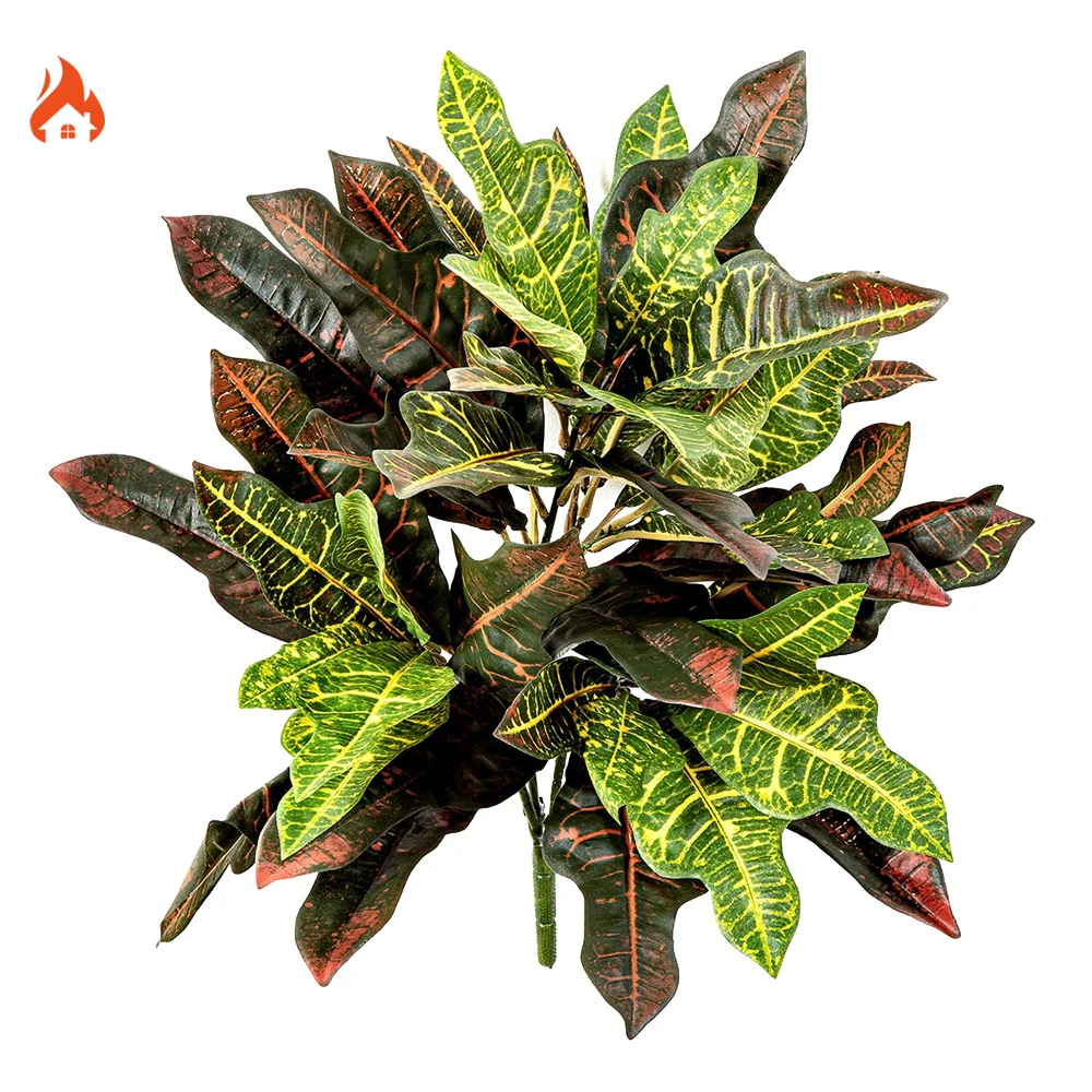 CROTON tűzálló mű betűzős kroton bokor 50 cm