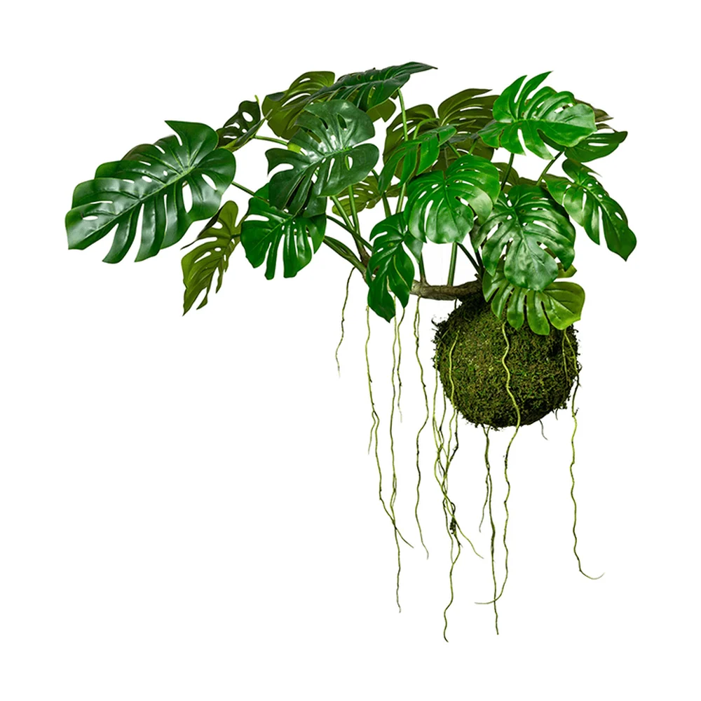PHILODENDRON függeszthető zöld mű filodendron kompozíció 120 cm