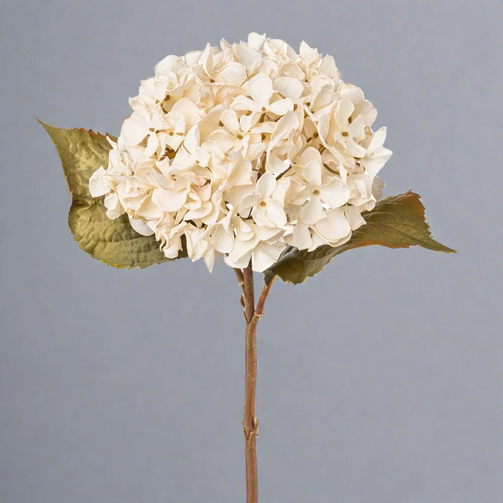 HYDRANGEA fáradtbézs mű hortenzia 46 cm