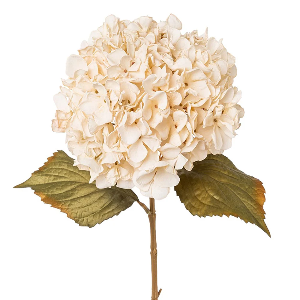 HYDRANGEA fáradtbézs mű hortenzia 65 cm