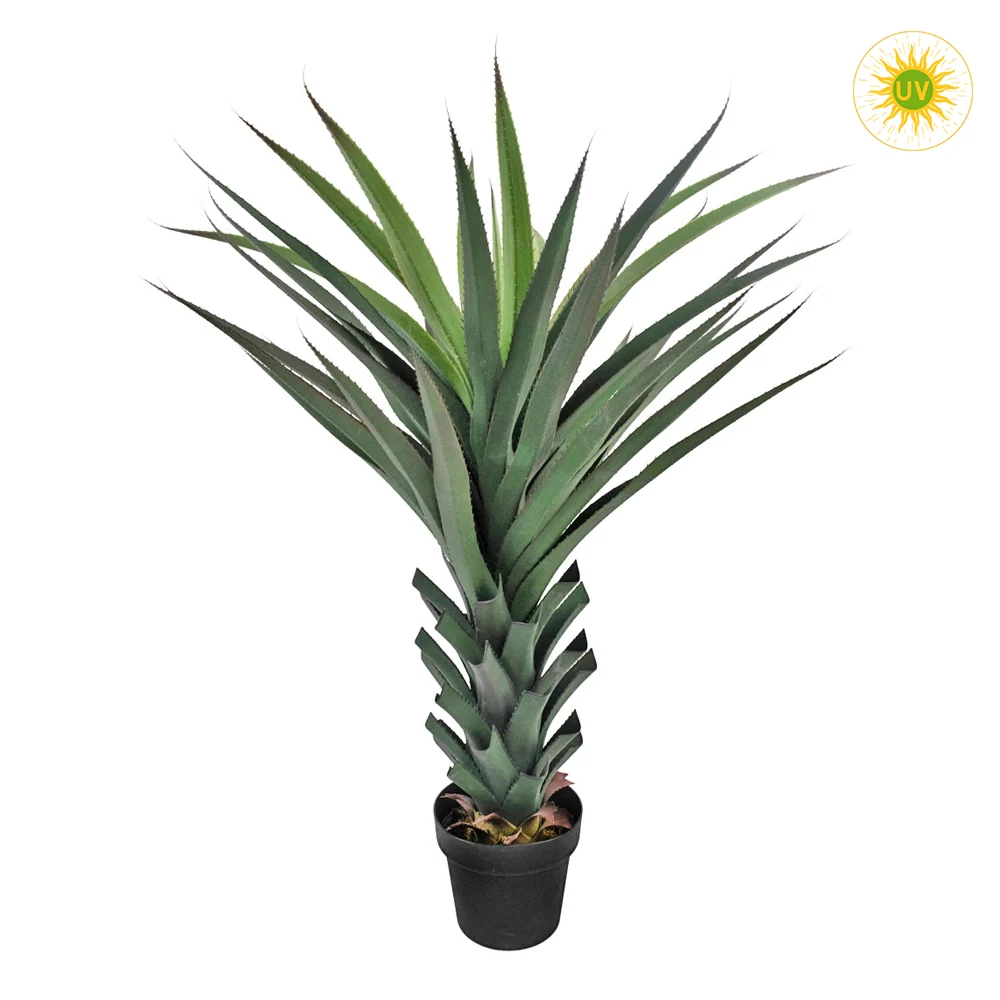 AGAVE UV-álló zöld mű agave 120 cm