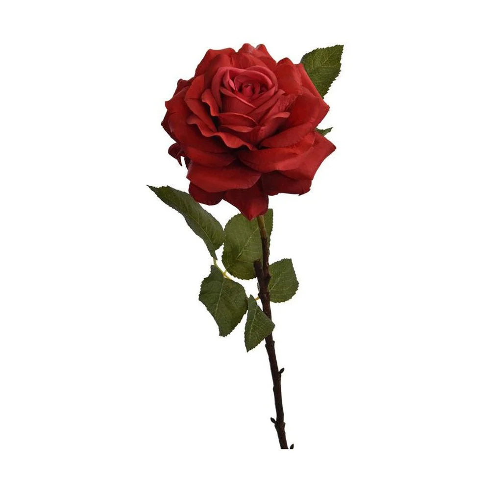 Rózsa művirág 57 cm vörös "Rose"