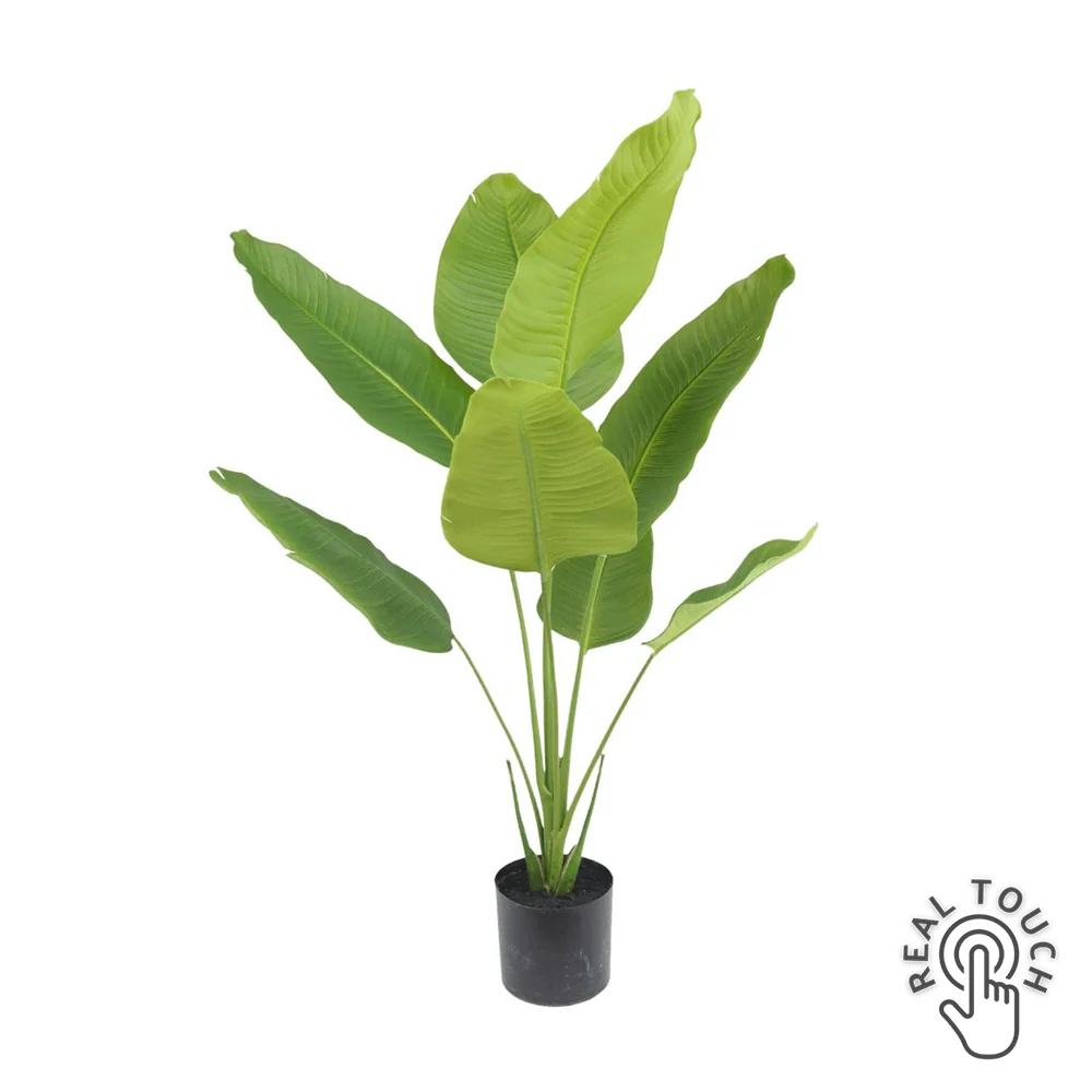 STRELITZIA zöld mű strelitzia 120 cm