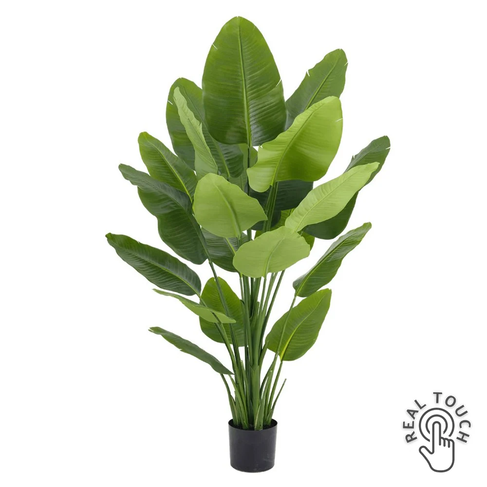 STRELITZIA zöld mű strelitzia 180 cm