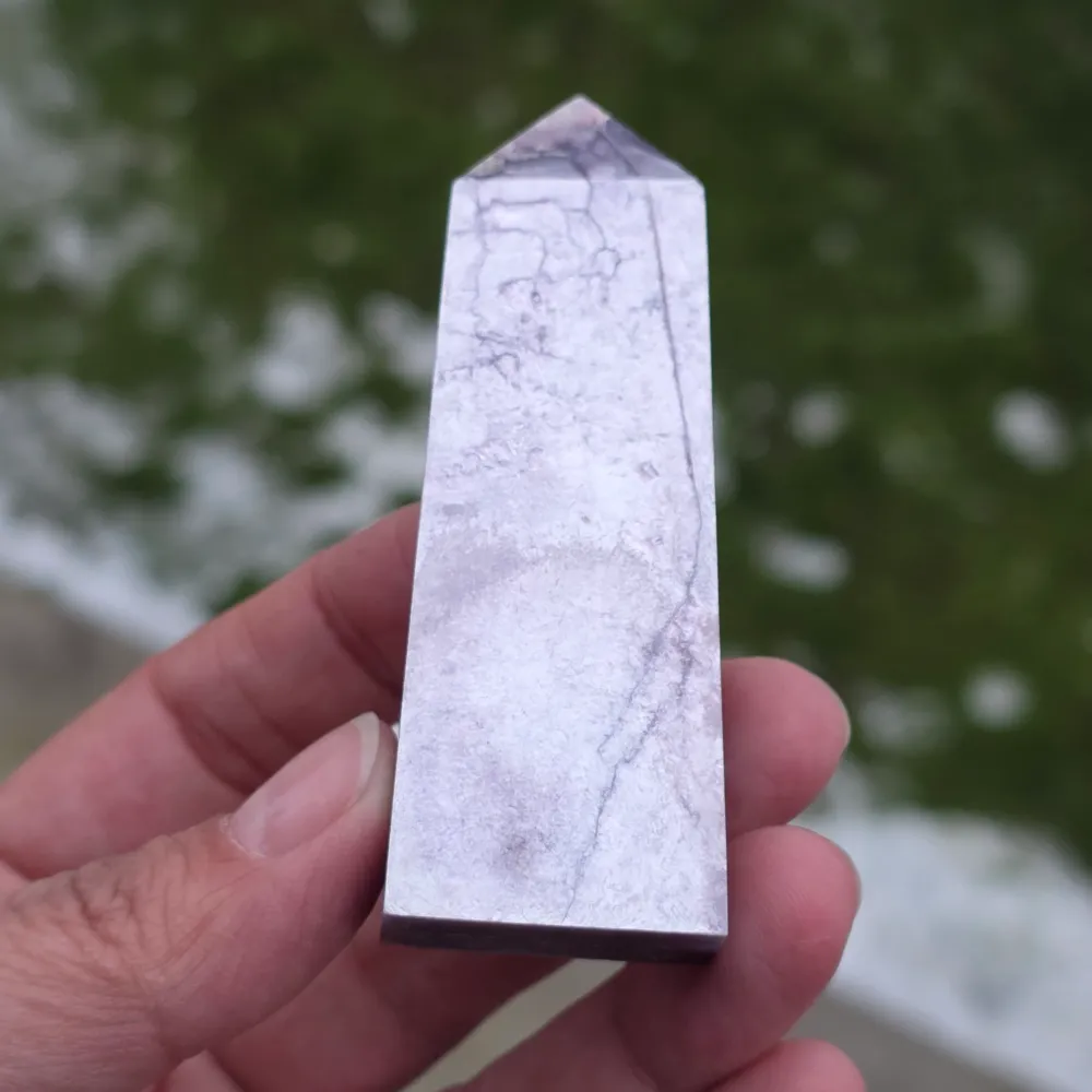 Lepidolit obeliszk Shiny | 1. modell