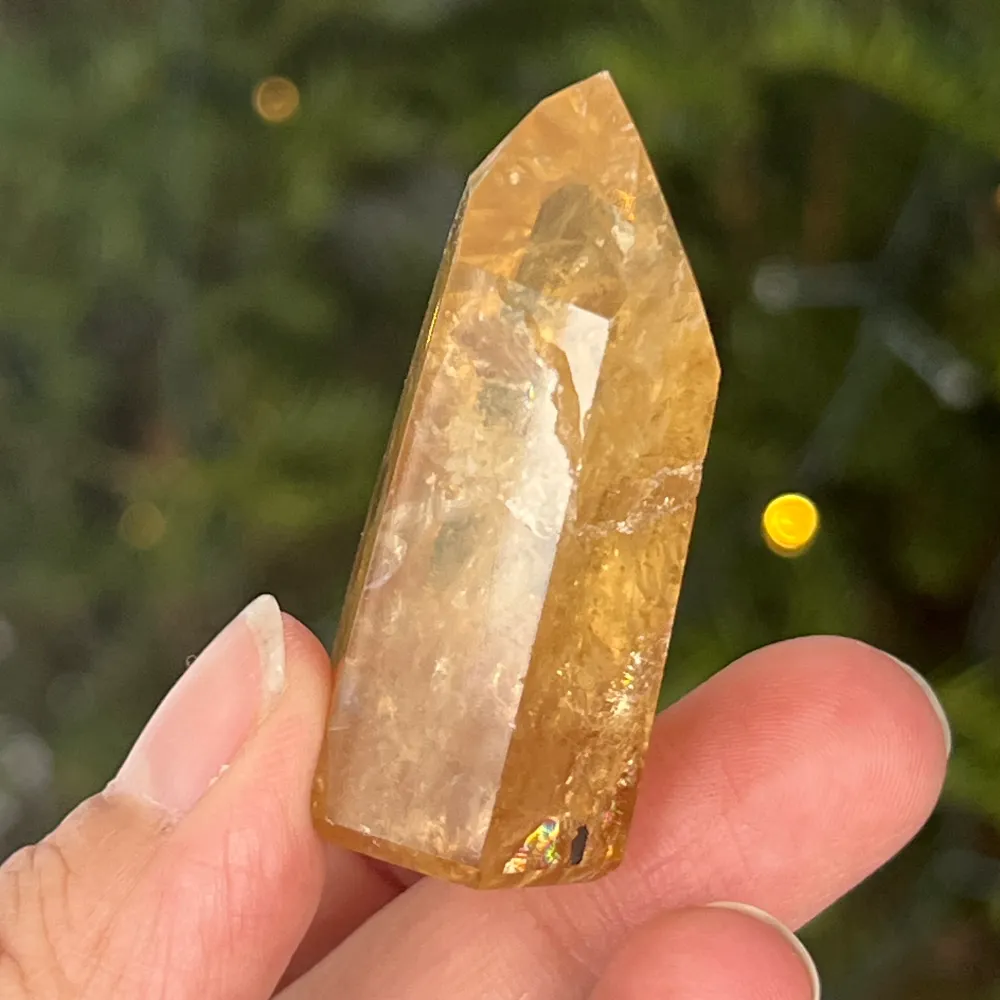Obelisk Citrine Brazil AAA minőségi modell 10