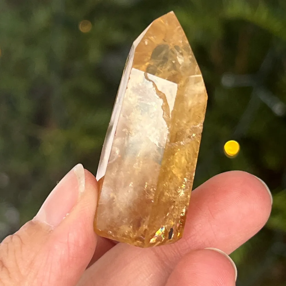 Obelisk Citrine Brazil AAA minőségi modell 10