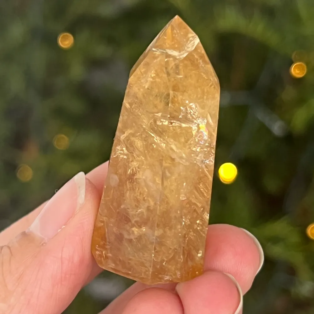 Obelisk Citrine Brazil AAA minőségi modell 10