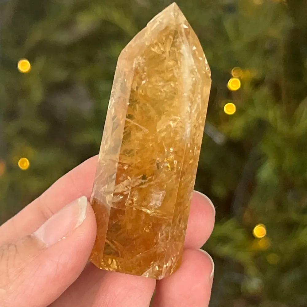 Obelisk Citrine Brazil Extra AAA minőségi modell 6