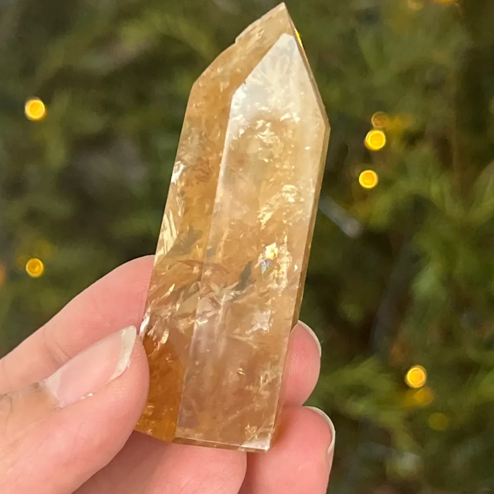 Obelisk Citrine Brazil Extra AAA minőségi modell 6