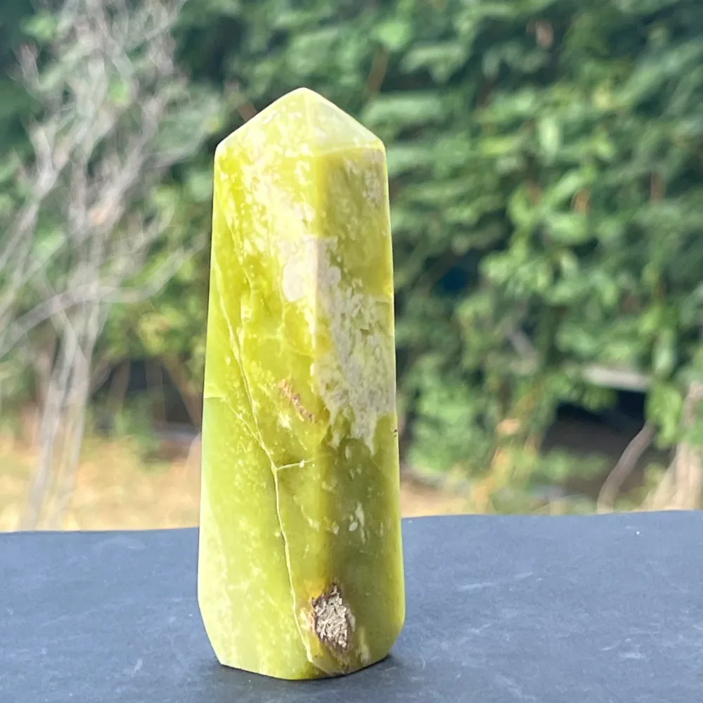 Sárga szerpentin torony/obeliszk 10,5 cm-es modell 1