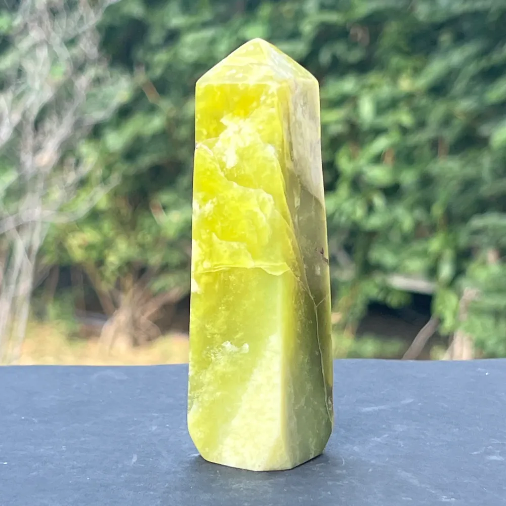 Sárga szerpentin torony/obeliszk 10,5 cm-es modell 1