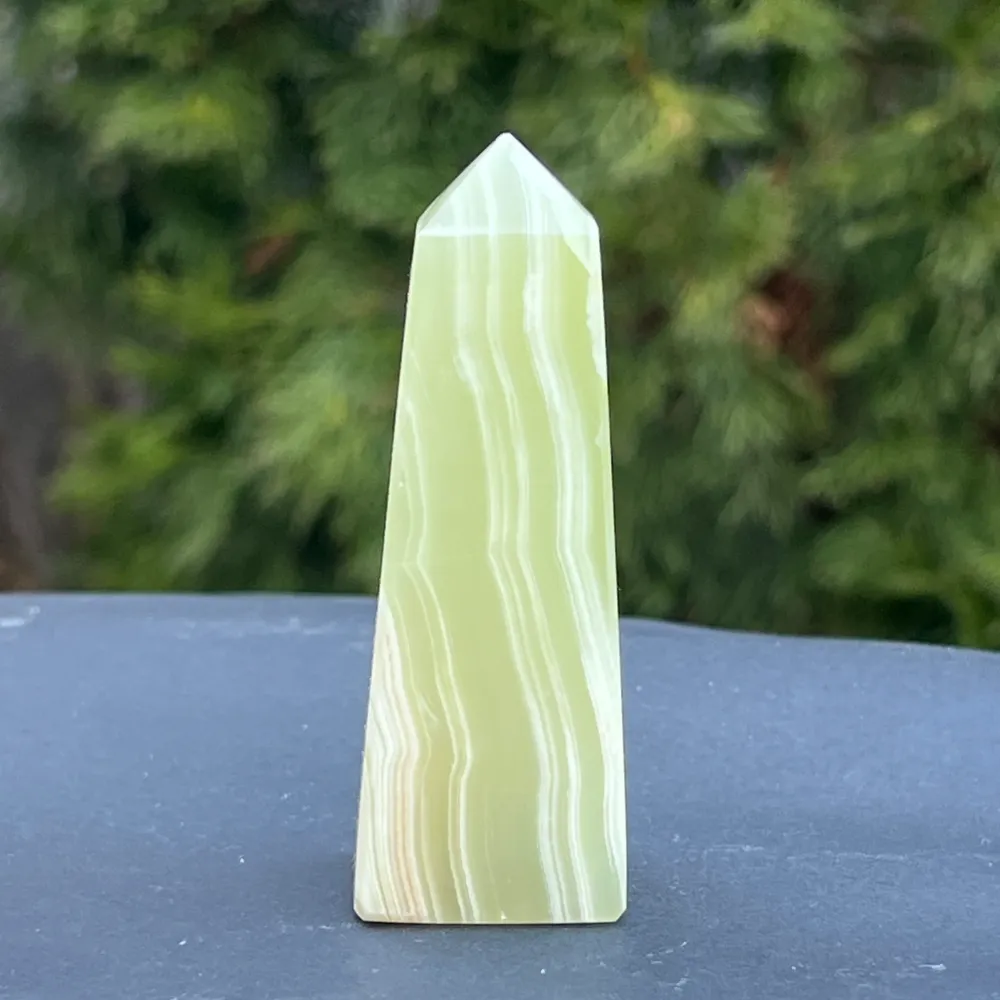 Zöld Onyx Obeliszk/Torony Modell 1