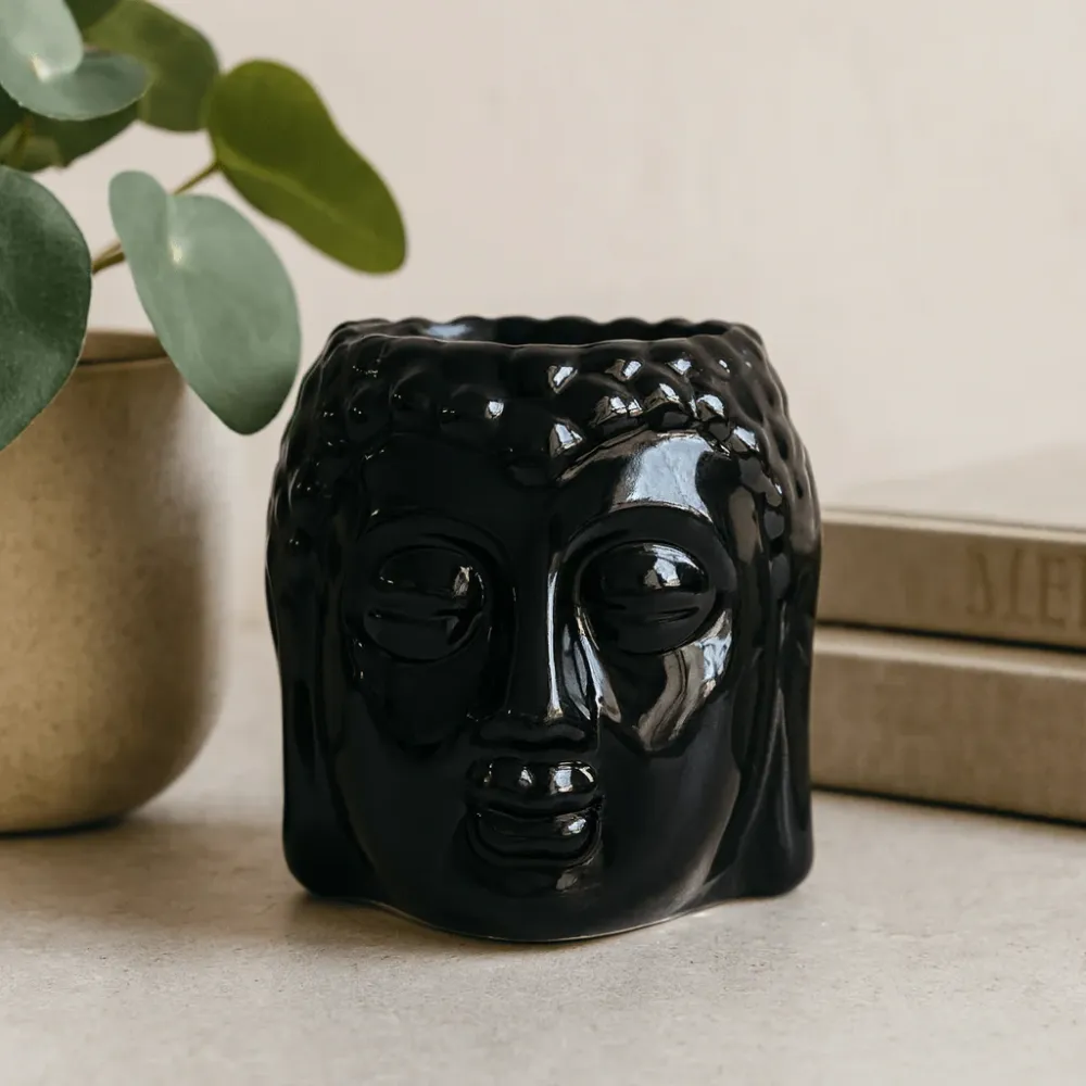 Buddha olaj és viaszolvasztó fekete