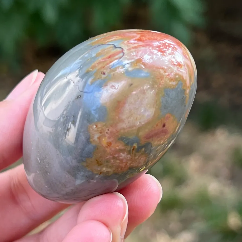 Jaspisz polikrom palmstone m6