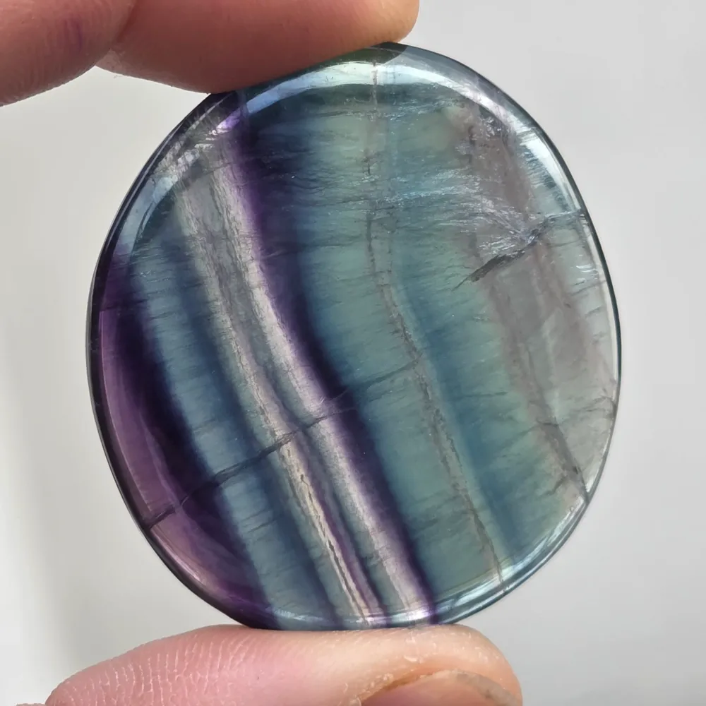 Palmstone fluorite szivárvány minta 2