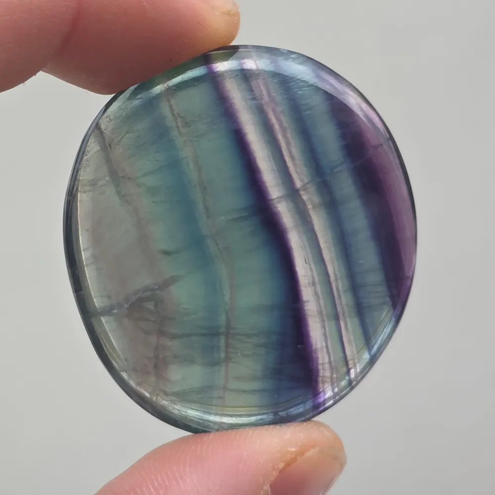 Palmstone fluorite szivárvány minta 2
