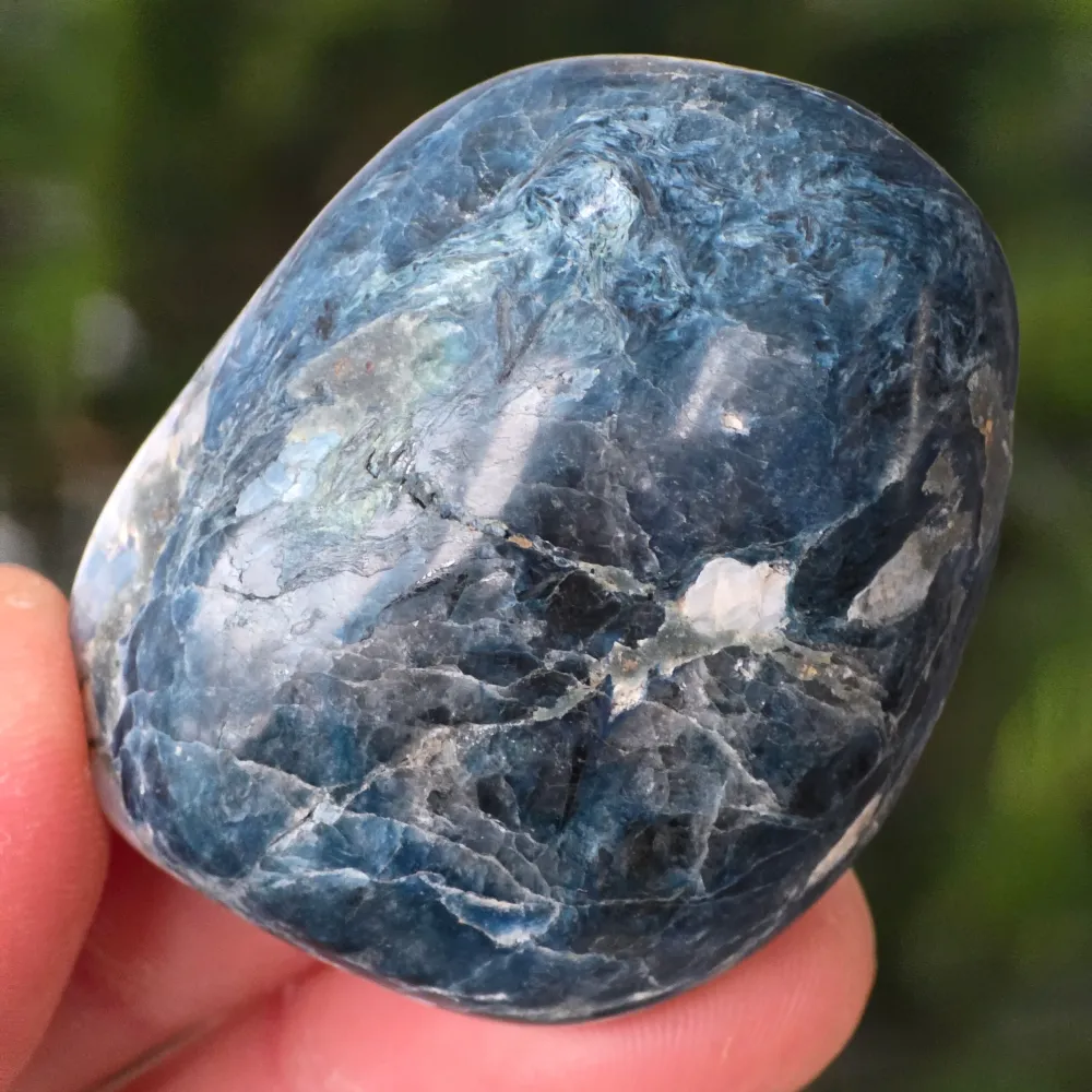 Palmstone sötétkék apatit Madagaszkár | 6. modell