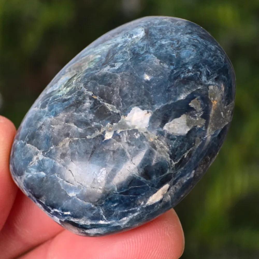 Palmstone sötétkék apatit Madagaszkár | 6. modell