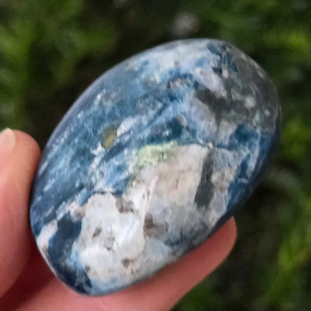 Palmstone sötétkék apatit Madagaszkár | 6. modell