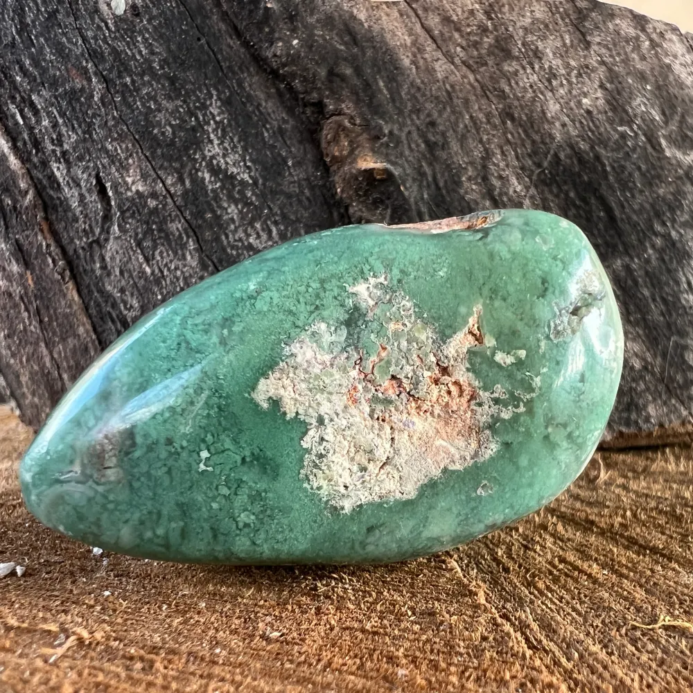Smaragd Palmstone Chrysopris Model 2 Zimbabwéből