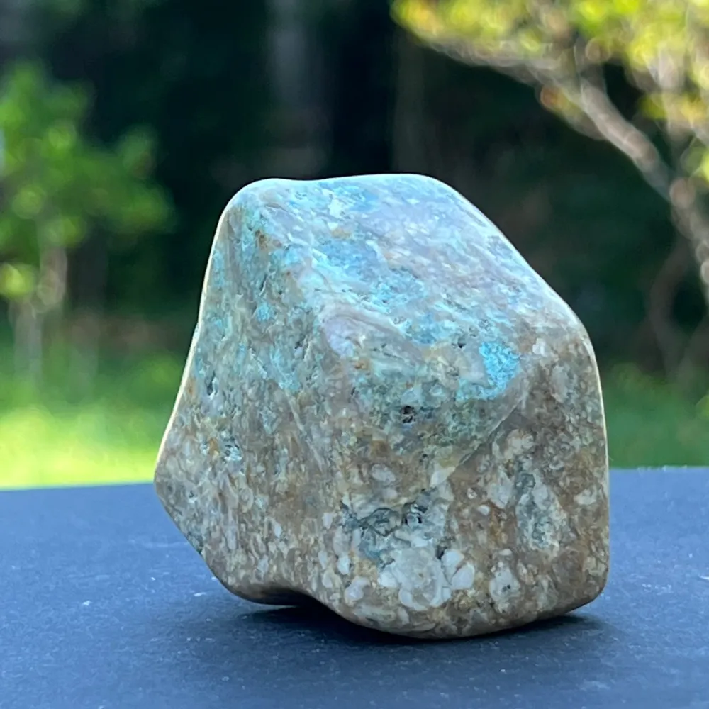 Szabad forma/palmstone Shattuckite m5