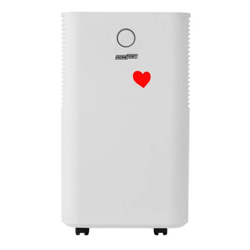 HOMEFORT HPMS12W Páramentesítő, 12 L/nap, Digitális kijelző, Gyerekzár, Időzítő, 2 L tartály, Telítettségjelző, Zajszint:...