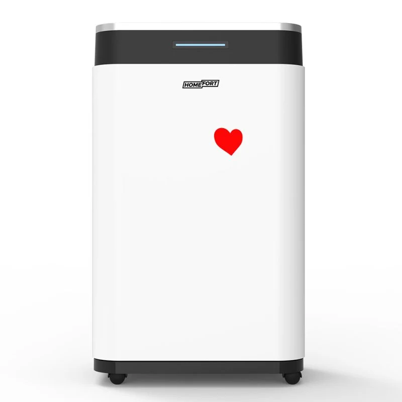 HOMEFORT HPMS20W Páramentesítő, 20 L/nap, Digitális kijelző, Gyerekzár, Időzítő, 6,5 L tartály, Telítettségjelző, Zajszint...