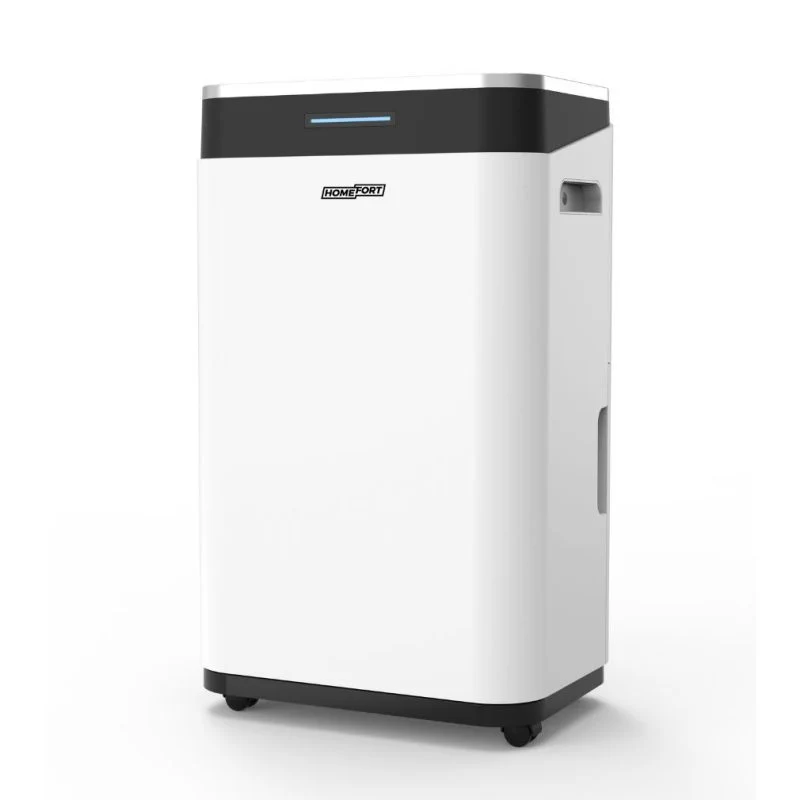 HOMEFORT HPMS20W Páramentesítő, 20 L/nap, Digitális kijelző, Gyerekzár, Időzítő, 6,5 L tartály, Telítettségjelző, Zajszint...