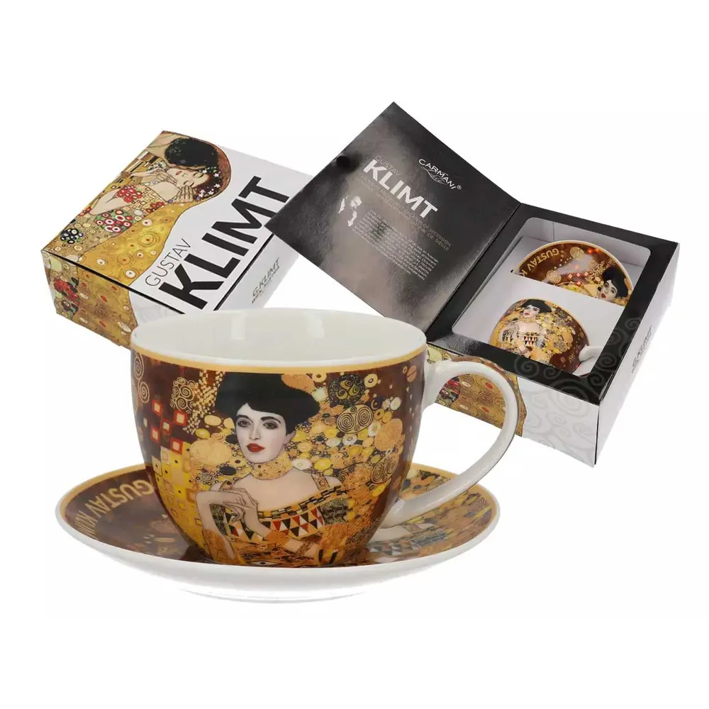 Klimt porcelán teás csésze 250 ml Adele Bloch-Bauer