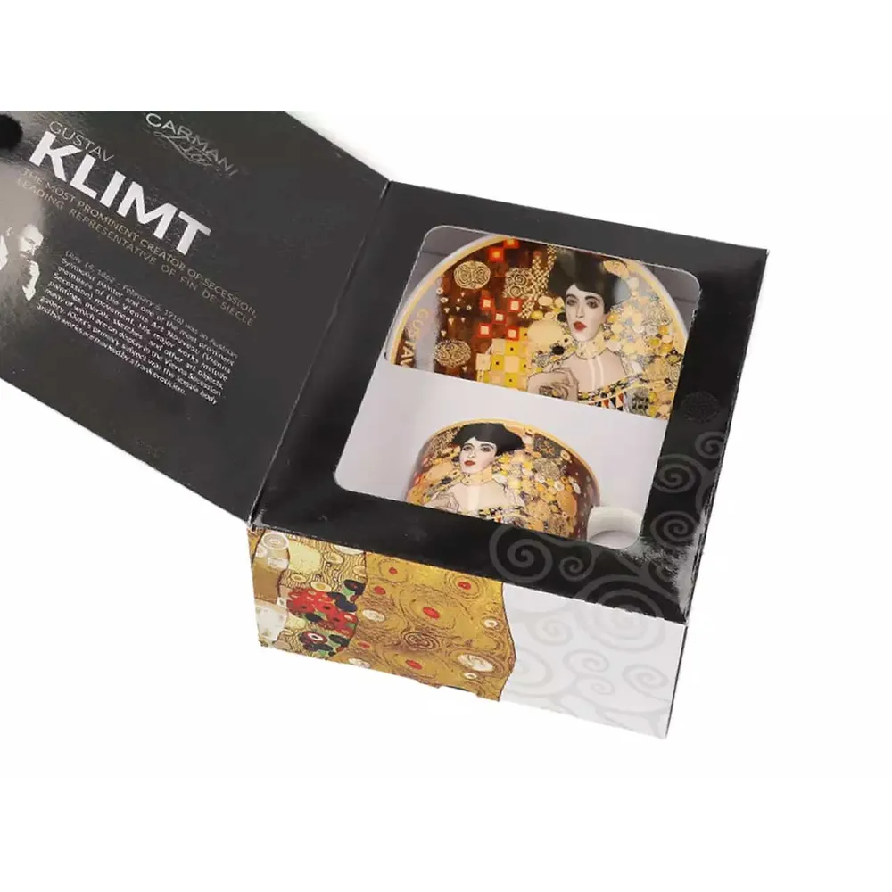 Klimt porcelán teás csésze 250 ml Adele Bloch-Bauer