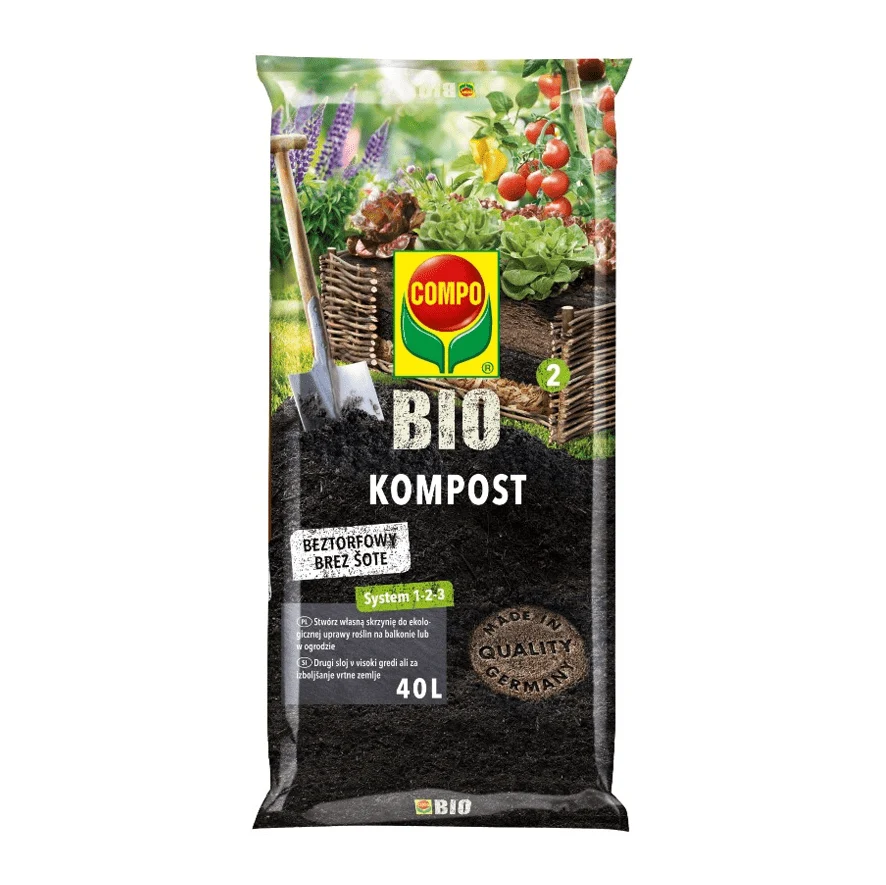 Compo Bio Kerti és Magaságyás Komposzt 40L