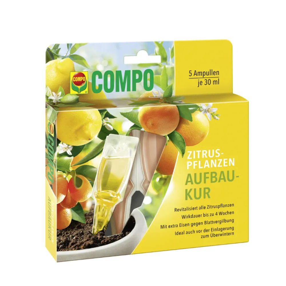 Compo Citrus Vitalizáló Csepegtetőtáp 5x30ml