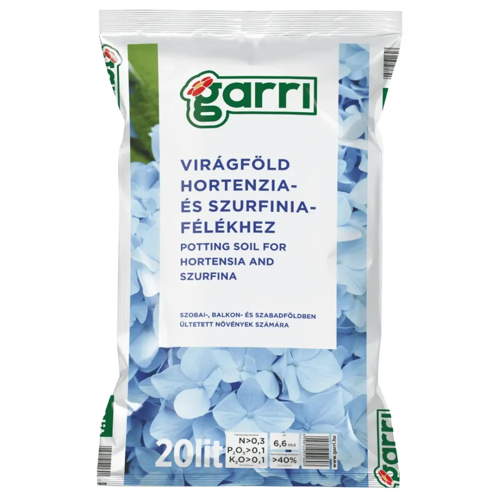 Garri Virágföld Hortenzia És Szurfinia