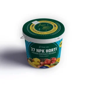 37 NPK HORTI Prémium Kertészeti Műtrágya 5 kg vödör