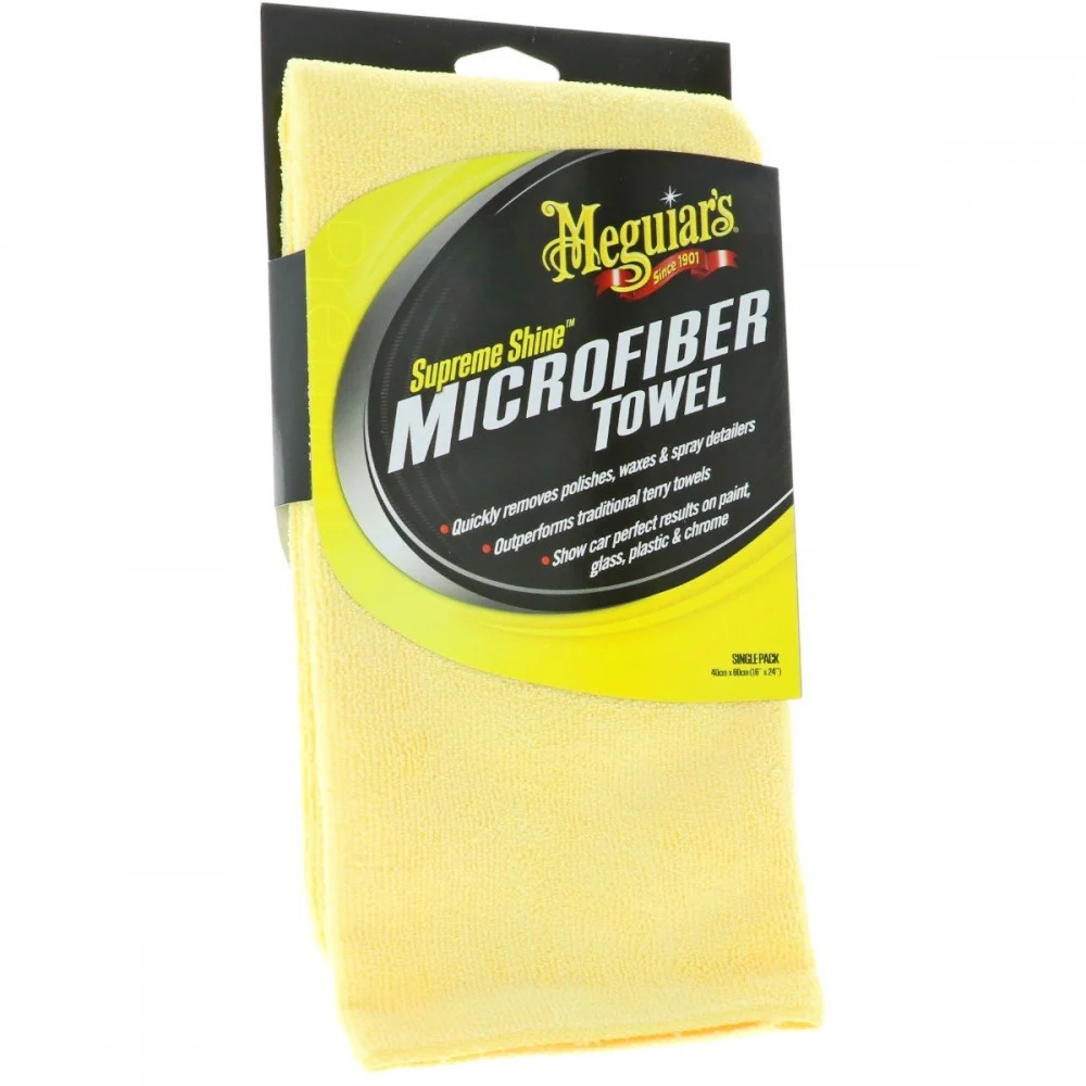 Mikroszálas törölköző Meguiar Supreme Shine, 63,5 x 40,6 cm