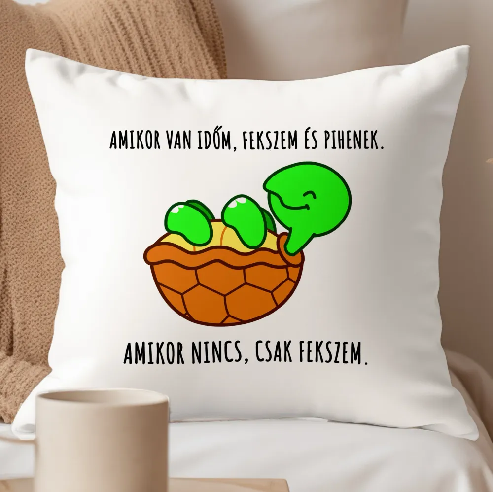 Feküdj le és pihenj párna