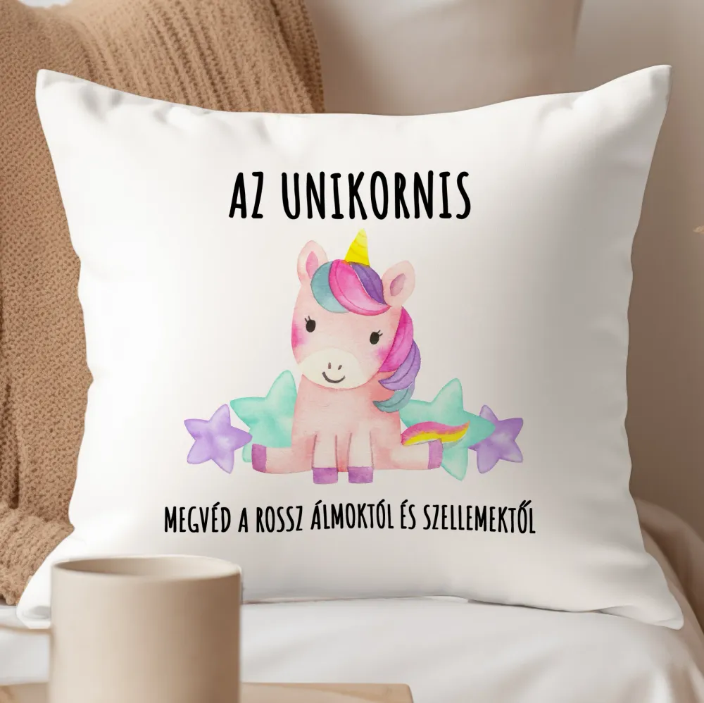 Unikornis párna
