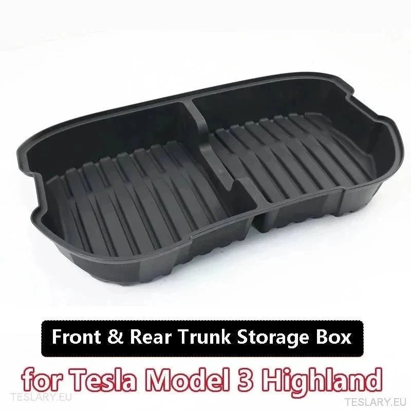 Tesla 3 Highland egyedi tervezés Perfect Frunk szervező