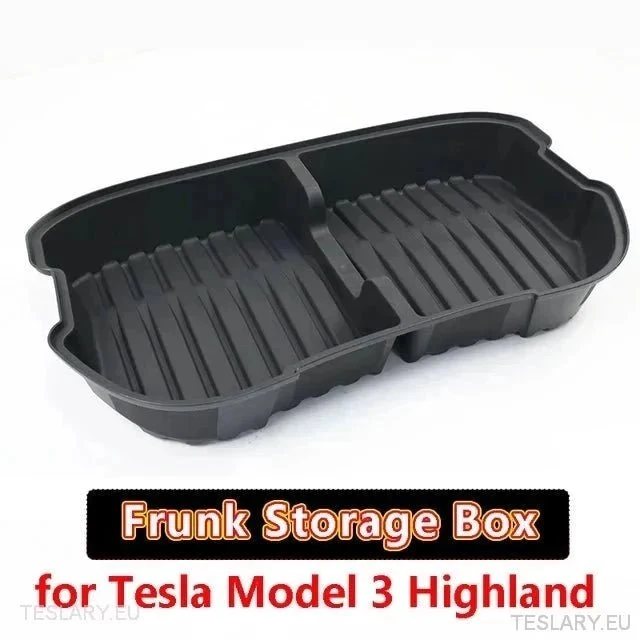 Tesla 3 Highland egyedi tervezés Perfect Frunk szervező