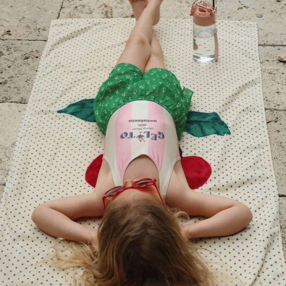 Konges Slojd Gyermek strandtörülköző Estate Dot