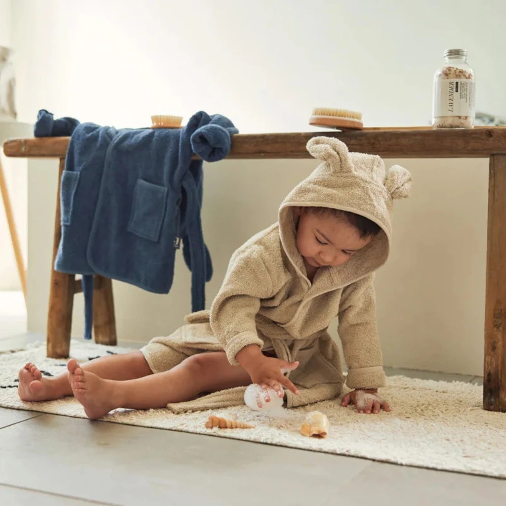 Jollein Baby fürdőköpeny Nougat Beige 1-2 eves