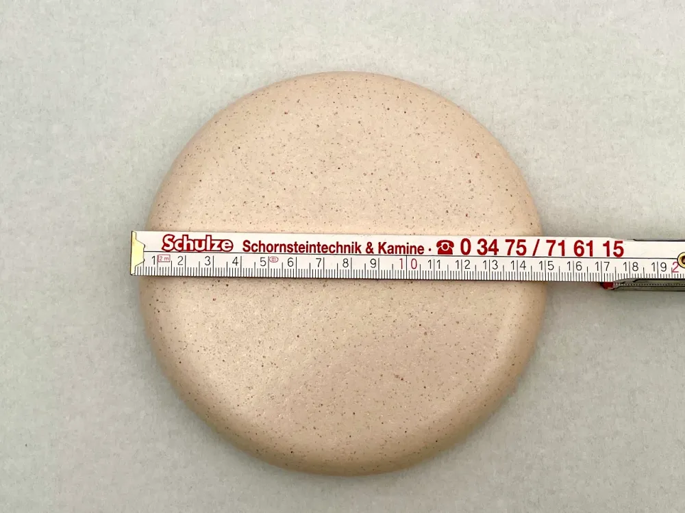 Tisztító csempe Elba bézs gipsz fedelet csempézett kályhához 15 cm körül