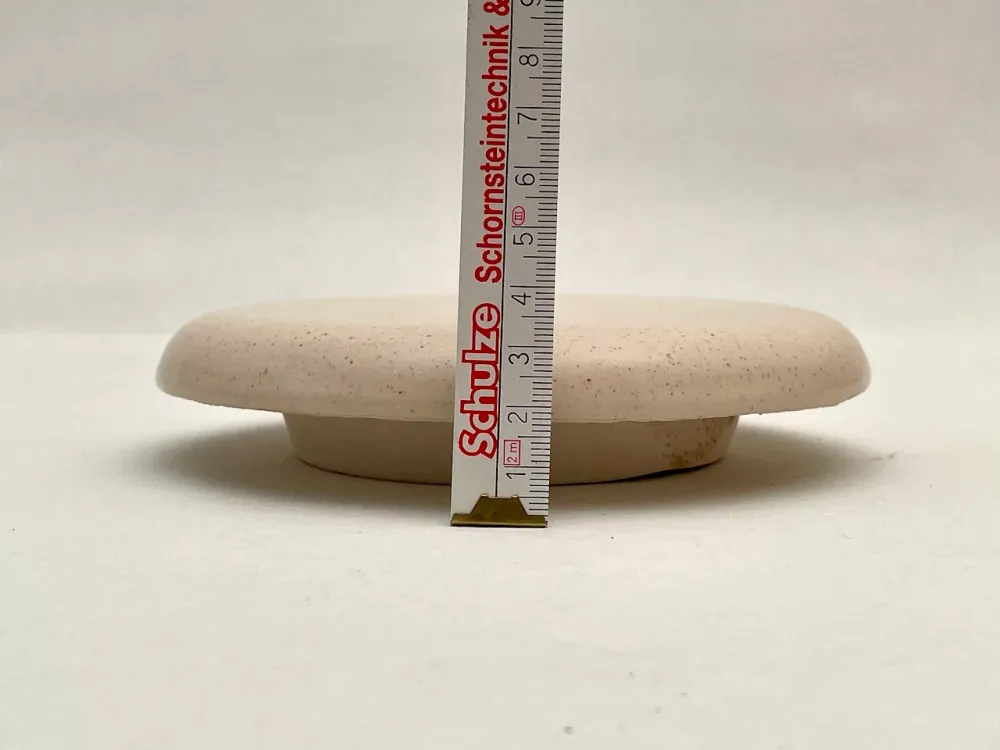 Tisztító csempe Elba bézs gipsz fedelet csempézett kályhához 15 cm körül