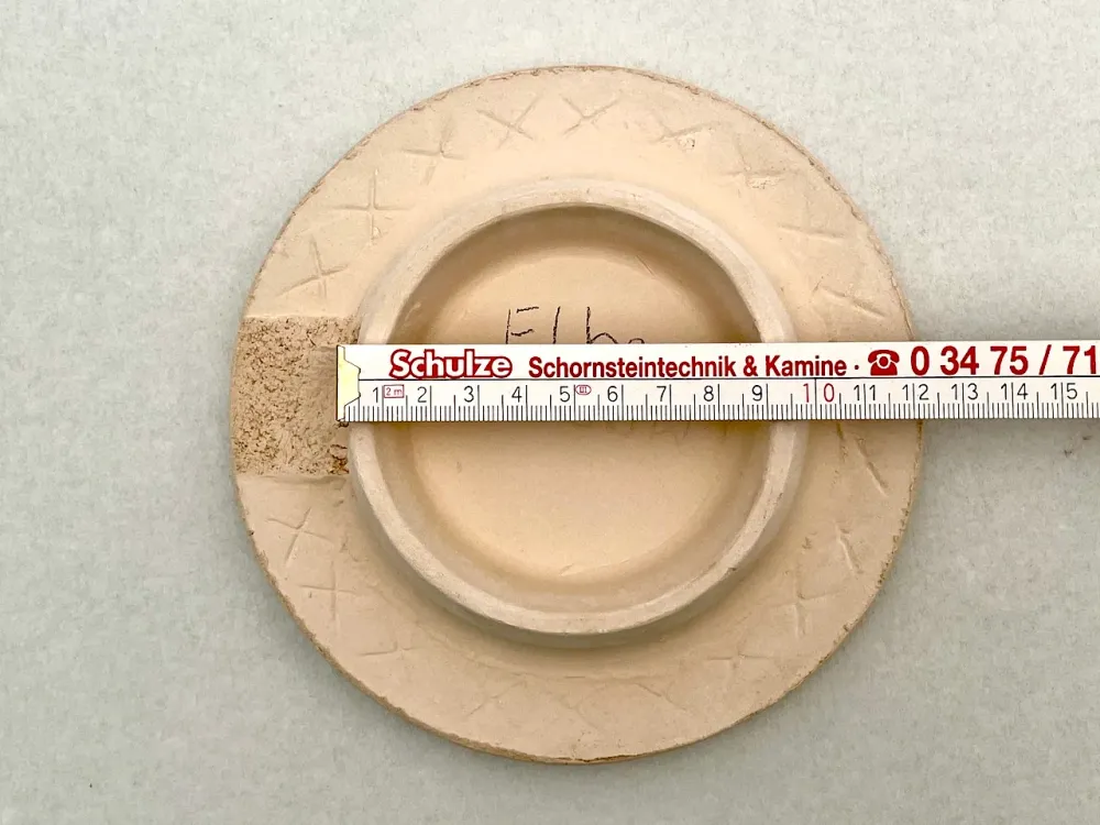 Tisztító csempe Elba bézs gipsz fedelet csempézett kályhához 15 cm körül