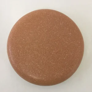 Tisztító csempe Mocca -barna, gipszfedél csempézett kályhához, körülbelül 15 cm