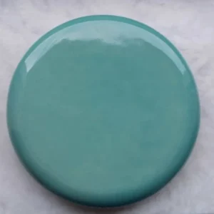 Tisztító csempe türkiz zöld tisztító fedél csempézett kályha számára 15 cm körül